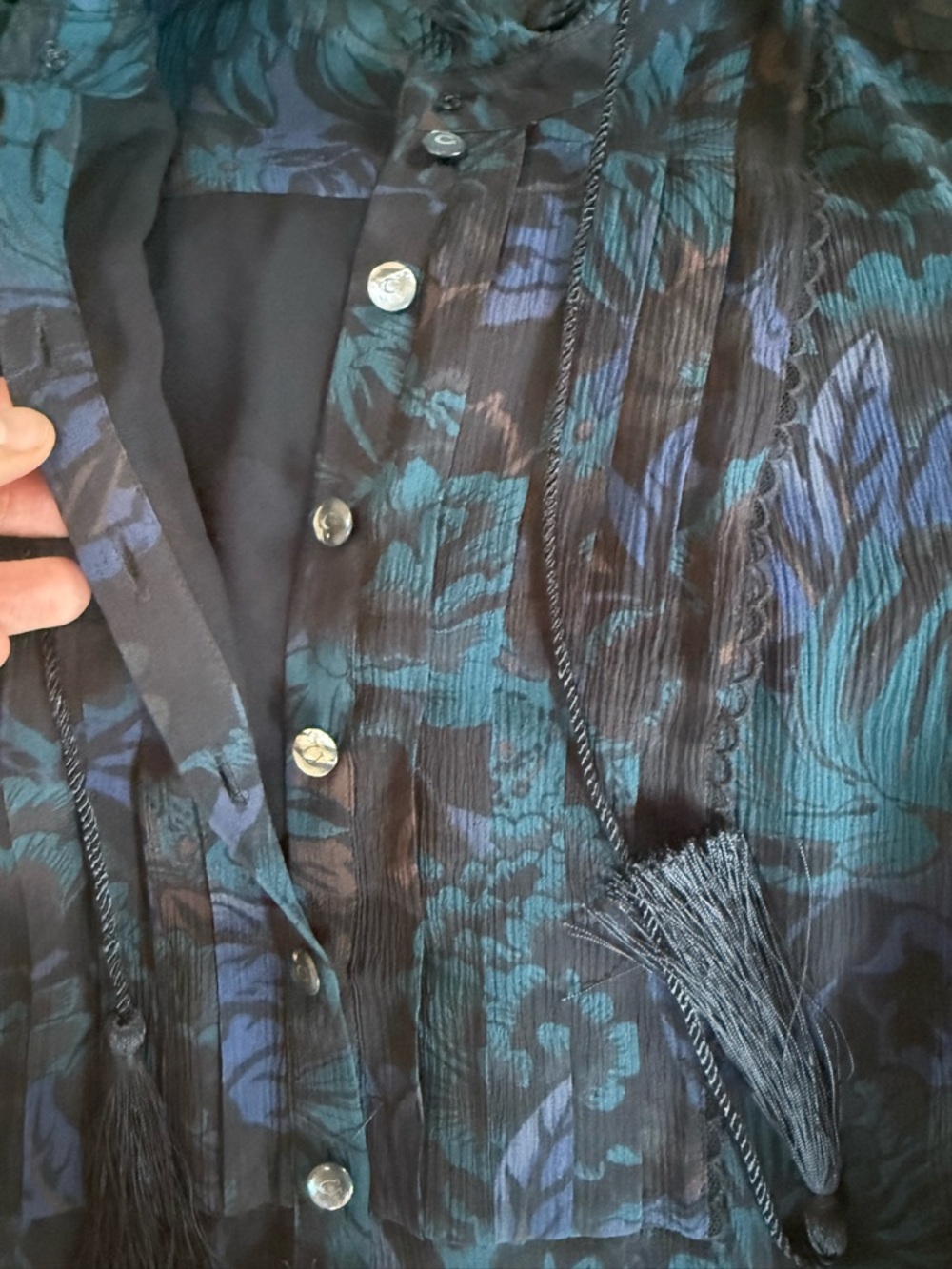 Coach x Kaffe Silk maxi dress - Picture 14 of 16